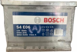 Bosch S4 E06 12V 60 Ah Akü kullananlar yorumlar
